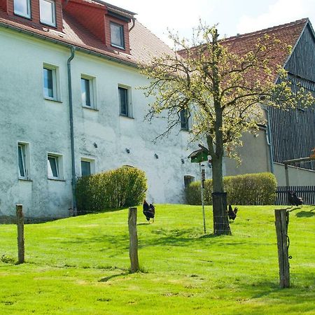 Dreiseitenhof Ferienwohnung Künzel Tharandt Exterior foto